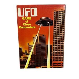Rare vintage Board Game, UFO Close Encounters, Avalon Hill, 1978
